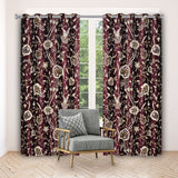 BOOMRANG - Beautiful Premium Quality Wine Hand-Made FULLY-LINED Curtain