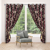 BOOMRANG - Beautiful Premium Quality Wine Hand-Made FULLY-LINED Curtain